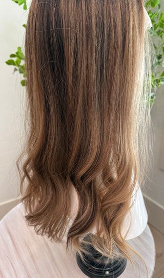 Back view of Virgin Slavic 21” wig
