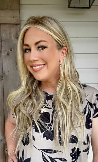 The Lauren Blonde | Pre-Order  14-24" | Dimensional Neutral Blonde | Remy Human Hair