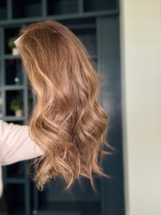 Holiday deal- 17” Slavic wig, small cap (wefted)