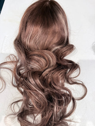 The Rosalie | 22" Medium Dimensional Brunette | Remy Human Hair