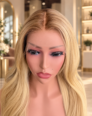 The Delphine| Dimensional Buttery Blonde  | Remy Human Hair Wig (Pre-Order)