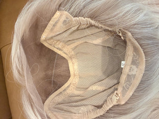 16” dimensional light neatural blonde Mongolian Hair hand tied - small