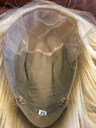 Partial hand tied cap and lace front 