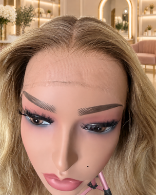 The Vivienne | Dimensional Pearl Champagne Blonde | Remy Human Hair Wig (Pre-Order)