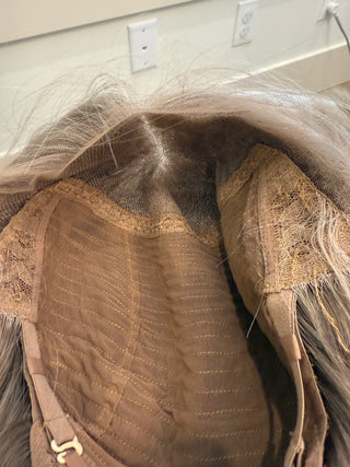 Inside cap coded wefted with lace front and top 
