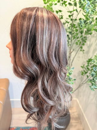 The Rosalie | 22" Medium Dimensional Brunette | Remy Human Hair