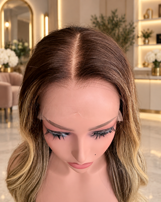 The Margot | Dimensional Bronde Balayage | Remy Human Hair Wig (Pre-Order)
