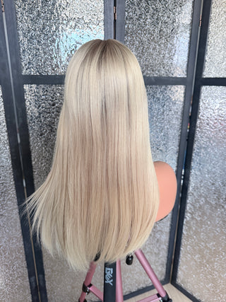 The Noelle | Cool Dimensional Pearl Blonde | Remy Human Hair Wig (Pre-Order)