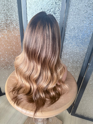 The Natalie | Dimensional Honey Bronde Balayage | Remy Human Hair