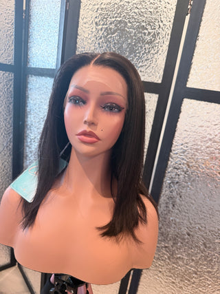 The Nora | Natural Black Brunette | Remy Human Hair Wig (Pre-Order)