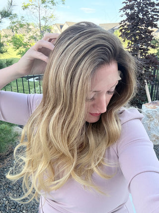 The Natalie | Dimensional Honey Bronde Balayage | Remy Human Hair
