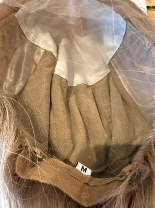 The Marin | 24" Rooted Beige Blonde | Partial Hand-Tied| Remy Human Hair