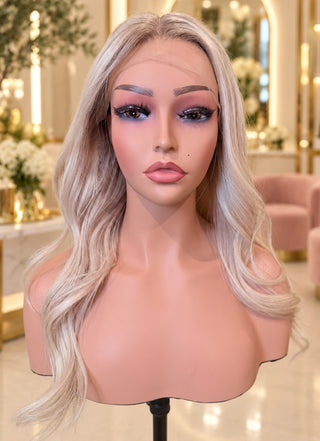 The Noelle | Cool Dimensional Pearl Blonde | Remy Human Hair Wig (Pre-Order)