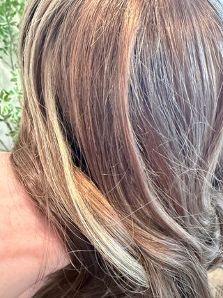 The Rosalie | 22" Medium Dimensional Brunette | Remy Human Hair
