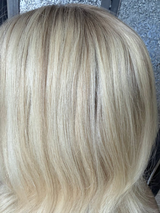 The Colette |  Cashmere Blonde Taupe Root | Remy Human Hair