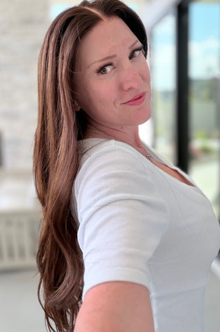 The Ravenna | Curly Deep Mocha Brunette | Remy Human Hair Wig (Pre-Order)