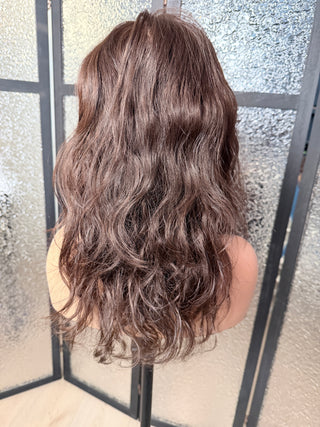 The Amara | Dark Espresso Brunette | Remy Human Hair 20" Small
