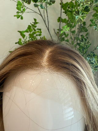 Close up hairline view 