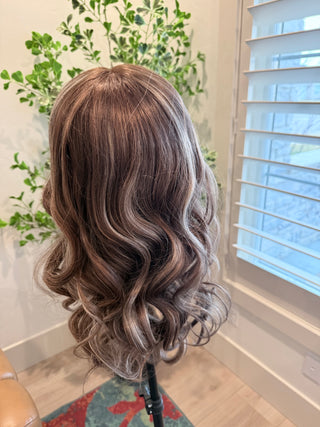 The Rosalie | 22" Medium Dimensional Brunette | Remy Human Hair