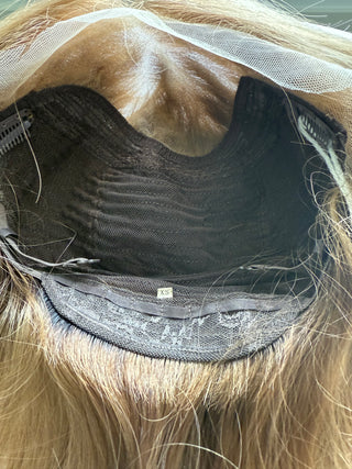 Inside view wefted cap and lace top 