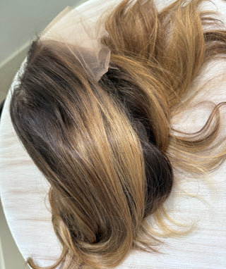 Alternate lighting and angles for hair color and quality of hair 