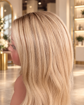 The Delphine| Dimensional Buttery Blonde  | Remy Human Hair Wig (Pre-Order)