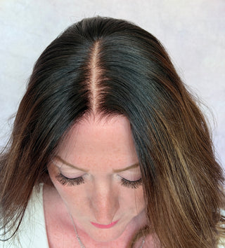 The Tessa | Smoky Beige Bronde with Brunette Depth | Remy Human Hair Wig (Pre-Order)