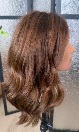 The Sofia | 15” Balayage Brunette | Slavic Remy Human Hair