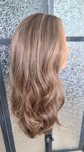 The Brooklyn | 22" Dimensional Brunette | Remy Human Hair