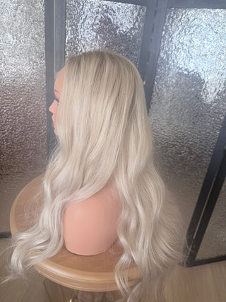 Noelle |  Cool Dimensional Pearl Blonde | Remy Human Hair