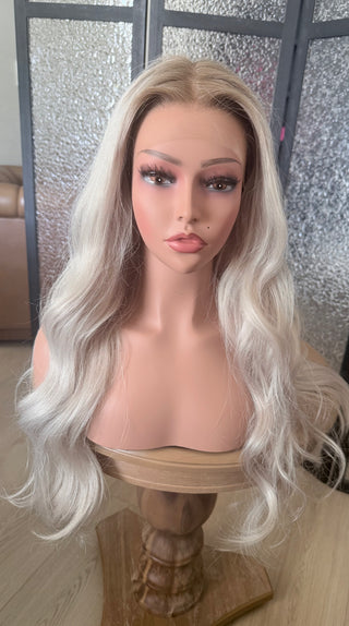 Noelle |  Cool Dimensional Pearl Blonde | Remy Human Hair

