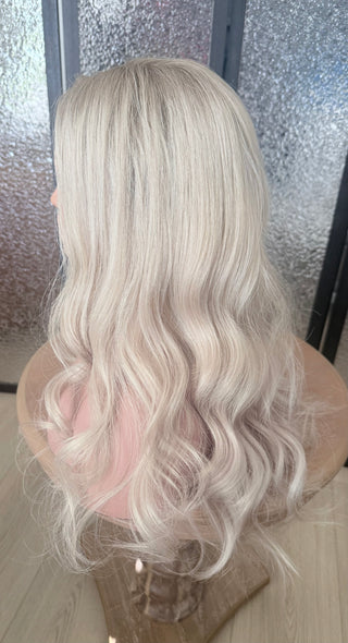 Noelle |  Cool Dimensional Pearl Blonde | Remy Human Hair