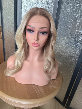 The Vivienne |  Dimensional Pearl Champagne Blonde | Remy Human Hair