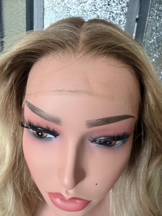 The Vivienne |  Dimensional Pearl Champagne Blonde | Remy Human Hair