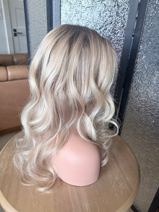 The Vivienne |  Dimensional Pearl Champagne Blonde | Remy Human Hair