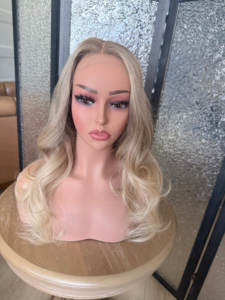 The Genevieve |  Dimensional Beige Champagne Blonde | Remy Human Hair