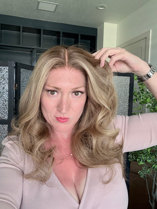 The Genevieve |  Dimensional Beige Champagne Blonde | Remy Human Hair