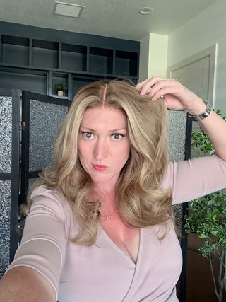 The Genevieve |  Dimensional Beige Champagne Blonde | Remy Human Hair