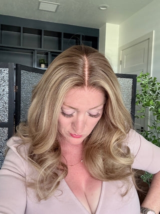 The Genevieve |  Dimensional Beige Champagne Blonde | Remy Human Hair