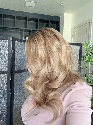 The Genevieve |  Dimensional Beige Champagne Blonde | Remy Human Hair