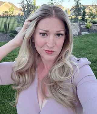 The Vivienne |  Dimensional Pearl Champagne Blonde | Remy Human Hair