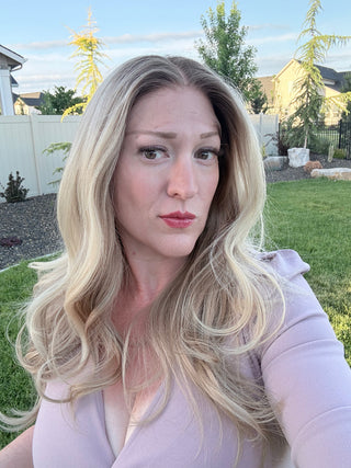 The Vivienne |  Dimensional Pearl Champagne Blonde | Remy Human Hair