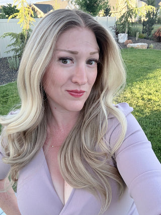 The Vivienne |  Dimensional Pearl Champagne Blonde | Remy Human Hair