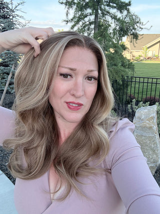 The Genevieve |  Dimensional Beige Champagne Blonde | Remy Human Hair