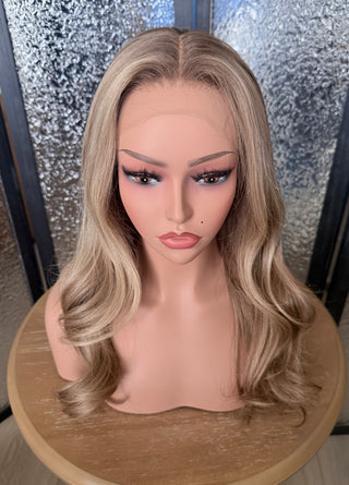 The Genevieve |  Dimensional Beige Champagne Blonde | Remy Human Hair