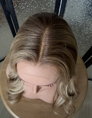 The Genevieve |  Dimensional Beige Champagne Blonde | Remy Human Hair