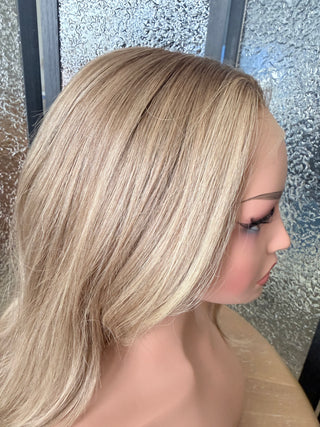The Genevieve |  Dimensional Beige Champagne Blonde | Remy Human Hair