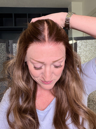 The Emilia | Warm Caramel Bronde | Remy Human Hair Wig (Pre Order)