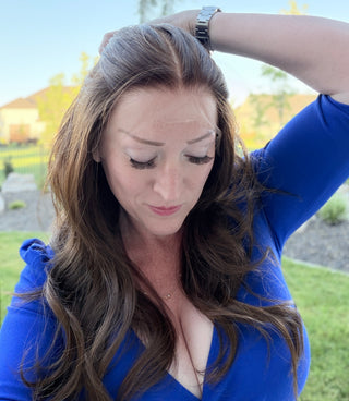 The Maren | 24" Medium | Dimensional Mocha Brown Brunette | Remy Human Hair