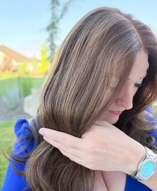 The Maren | 24" Medium | Dimensional Mocha Brown Brunette | Remy Human Hair